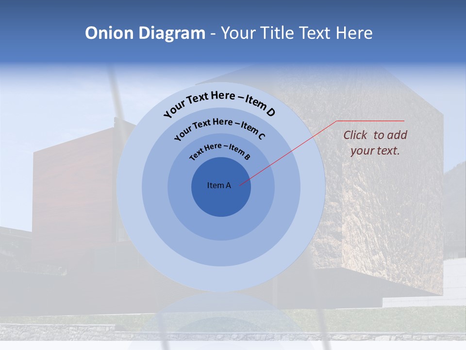 Window Sky Wall PowerPoint Template