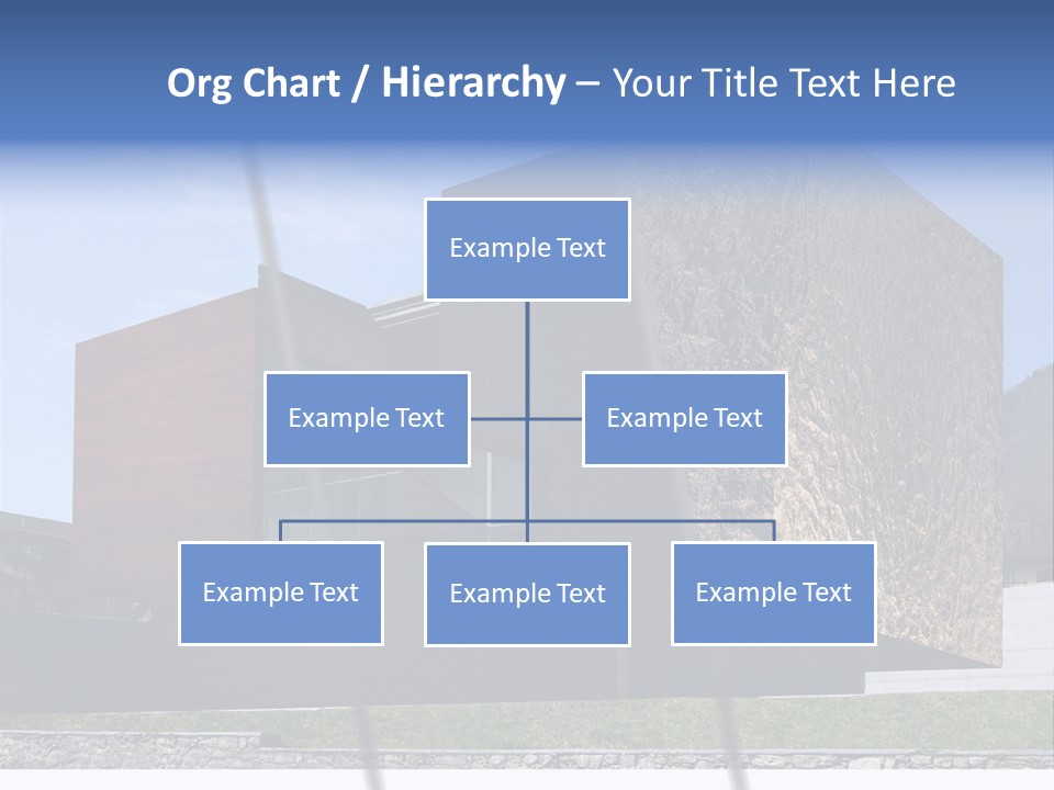 Window Sky Wall PowerPoint Template