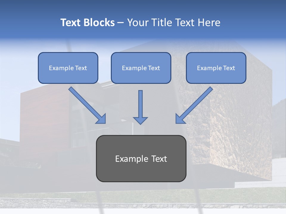 Window Sky Wall PowerPoint Template