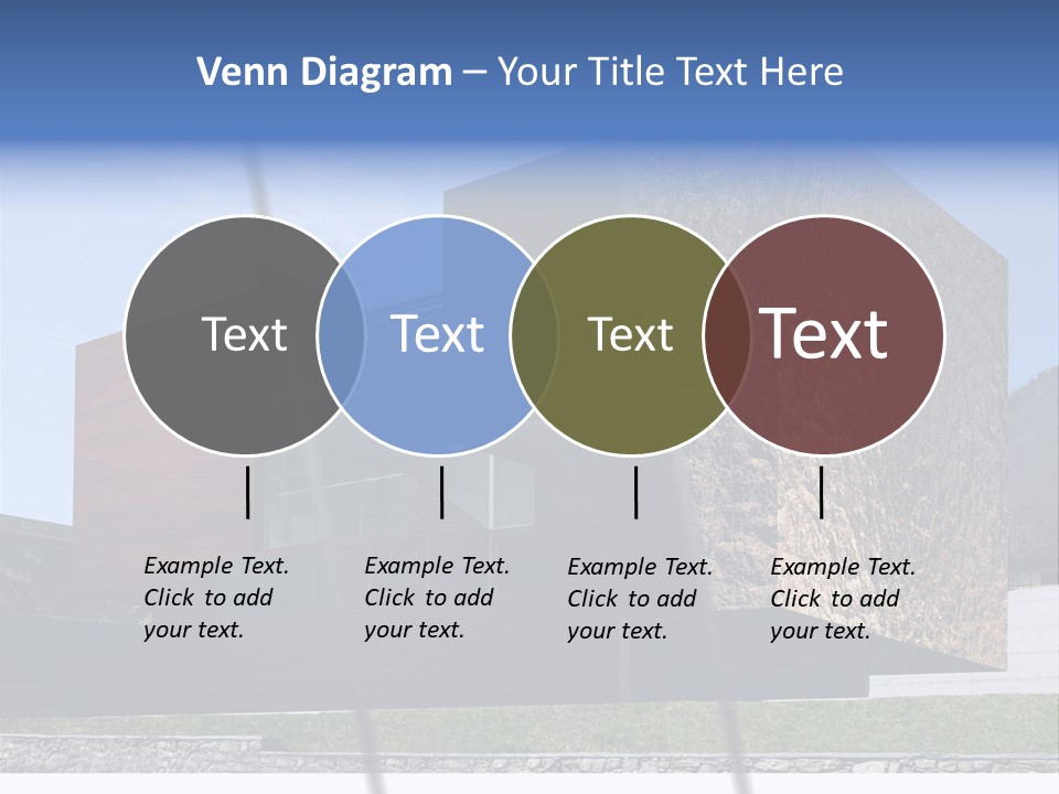 Window Sky Wall PowerPoint Template