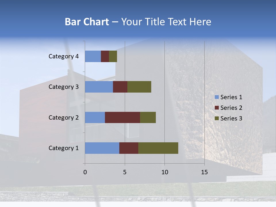 Window Sky Wall PowerPoint Template