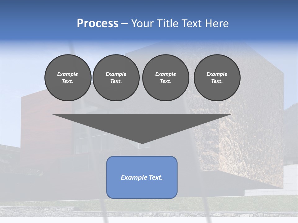 Window Sky Wall PowerPoint Template