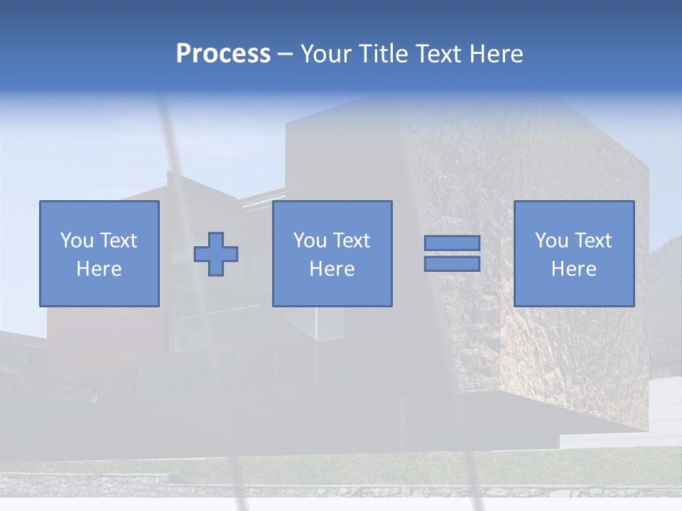 Window Sky Wall PowerPoint Template