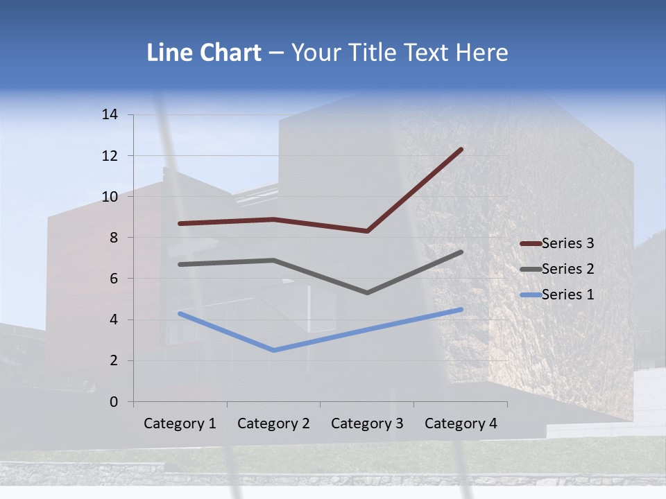 Window Sky Wall PowerPoint Template