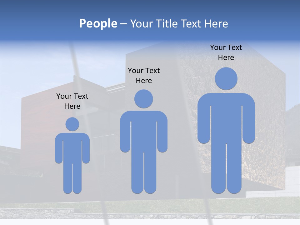 Window Sky Wall PowerPoint Template