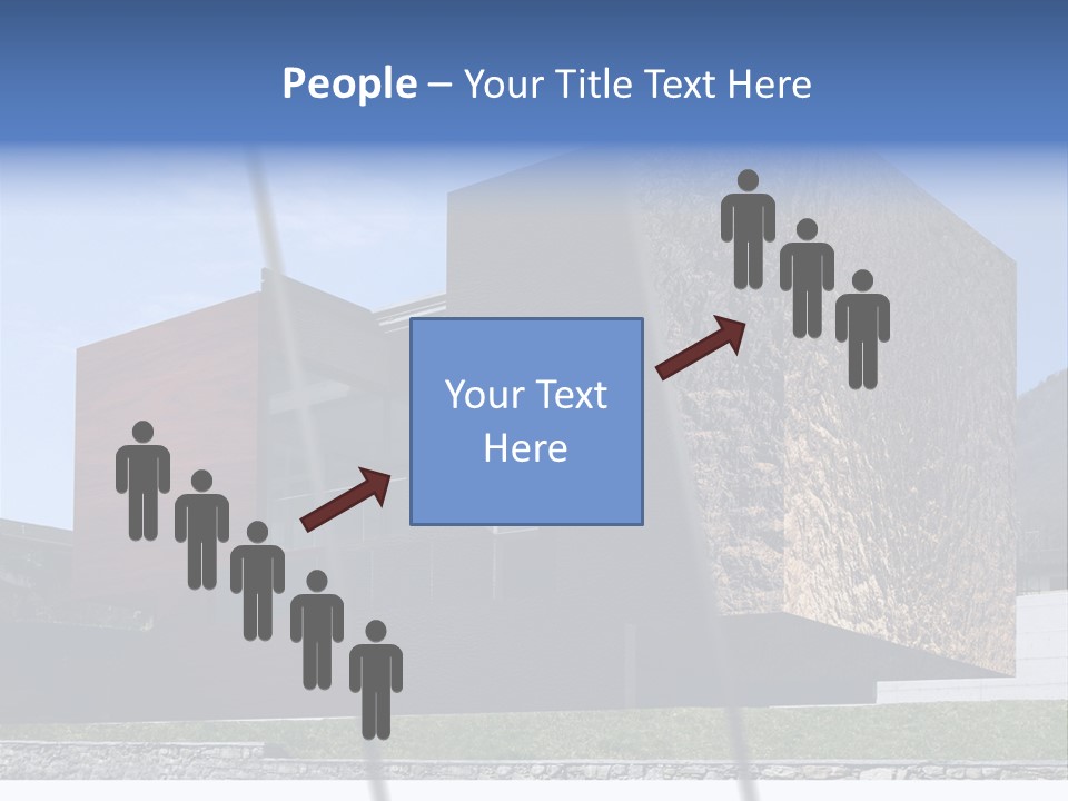 Window Sky Wall PowerPoint Template