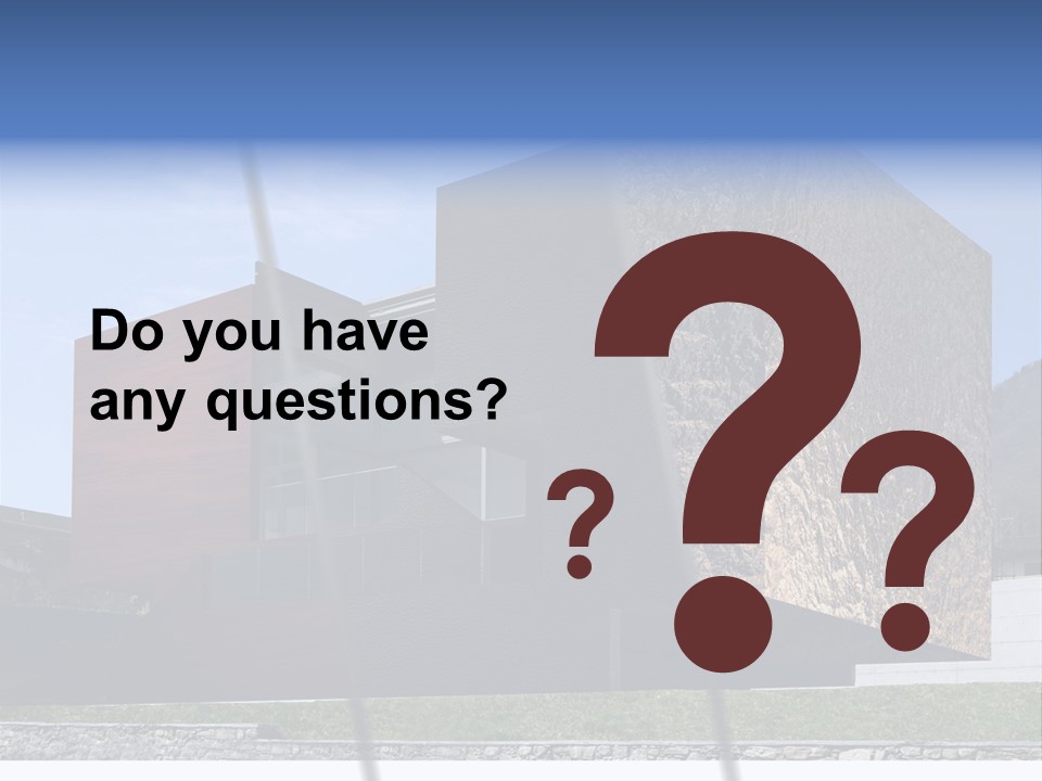 Window Sky Wall PowerPoint Template