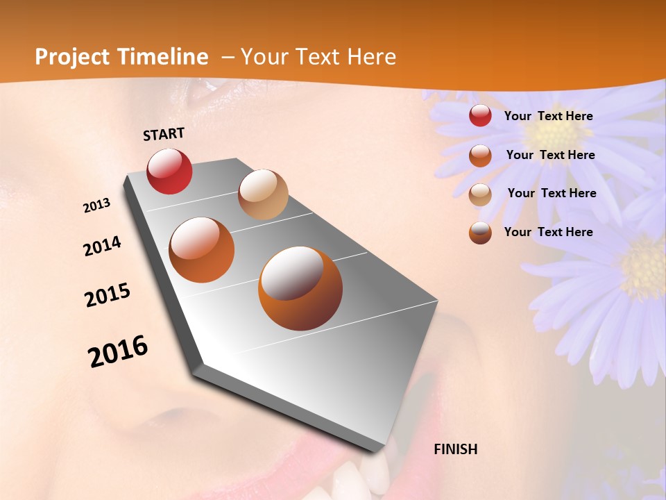 Beautiful Look Fashion PowerPoint Template