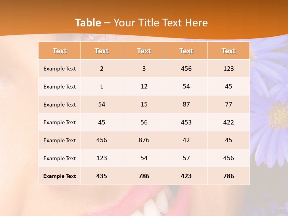 Beautiful Look Fashion PowerPoint Template