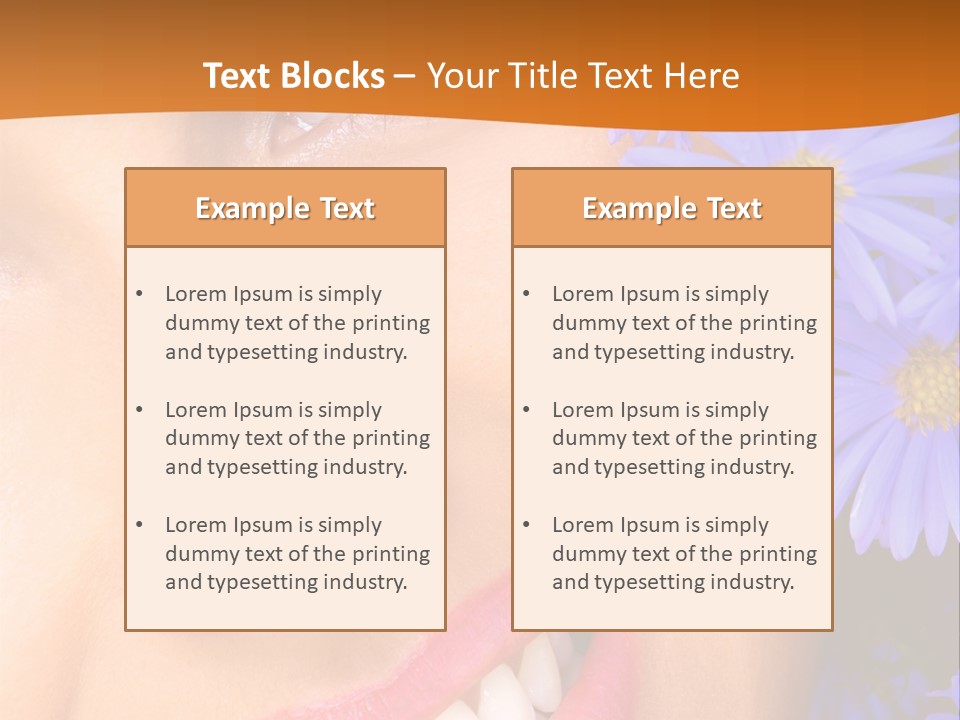 Beautiful Look Fashion PowerPoint Template