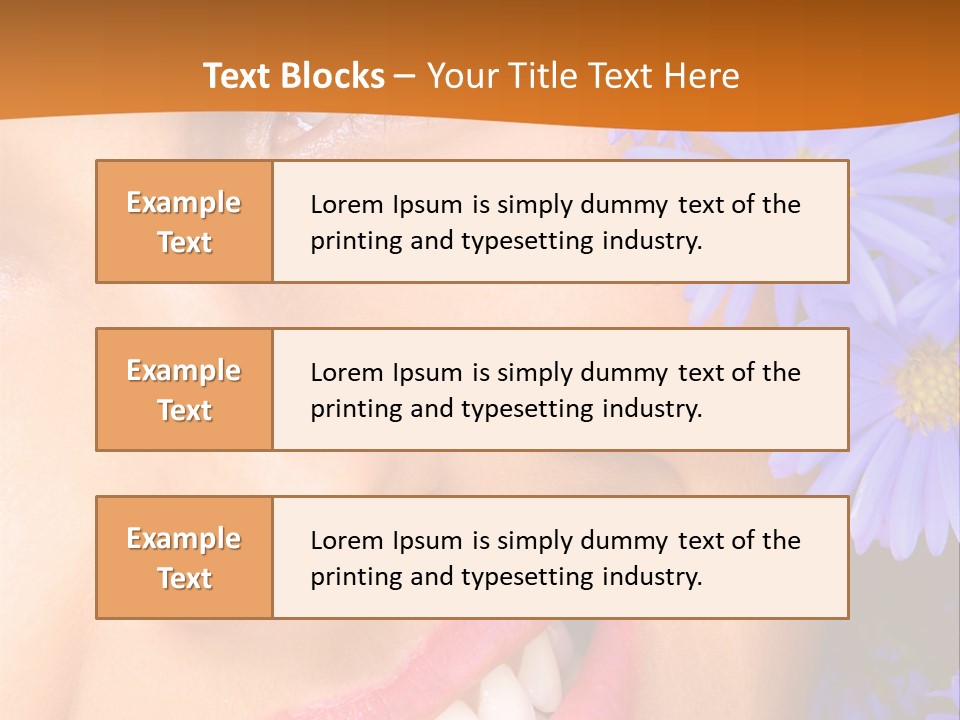 Beautiful Look Fashion PowerPoint Template