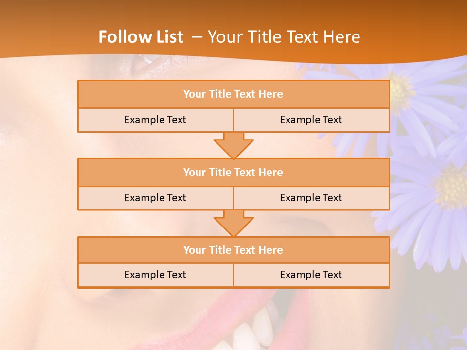 Beautiful Look Fashion PowerPoint Template