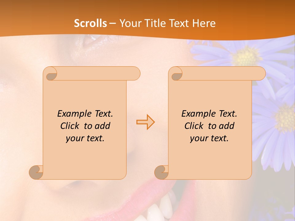 Beautiful Look Fashion PowerPoint Template