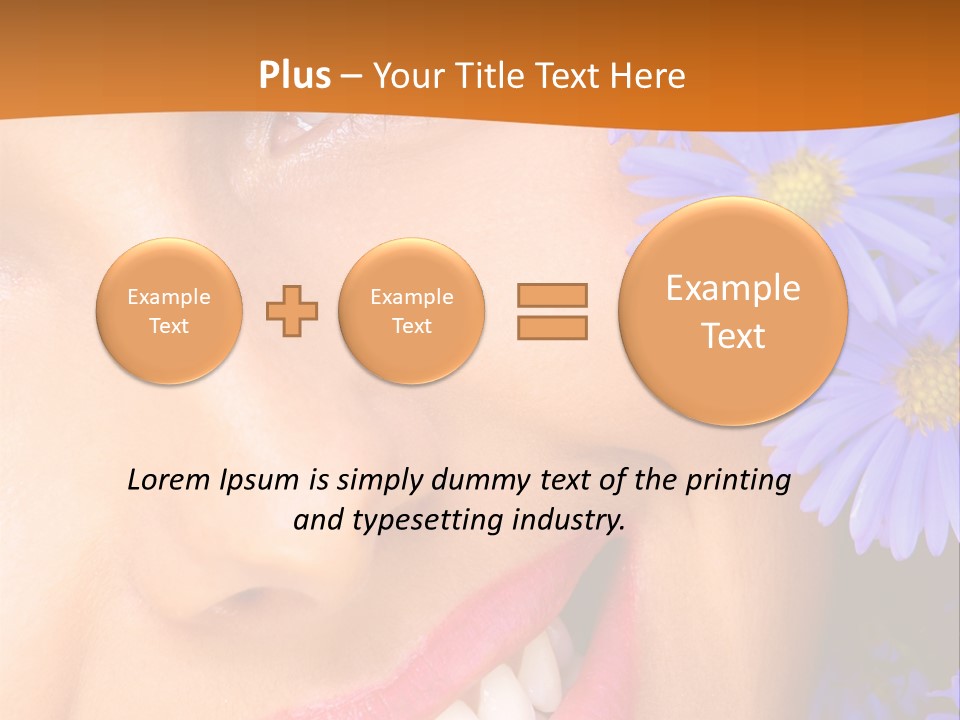 Beautiful Look Fashion PowerPoint Template