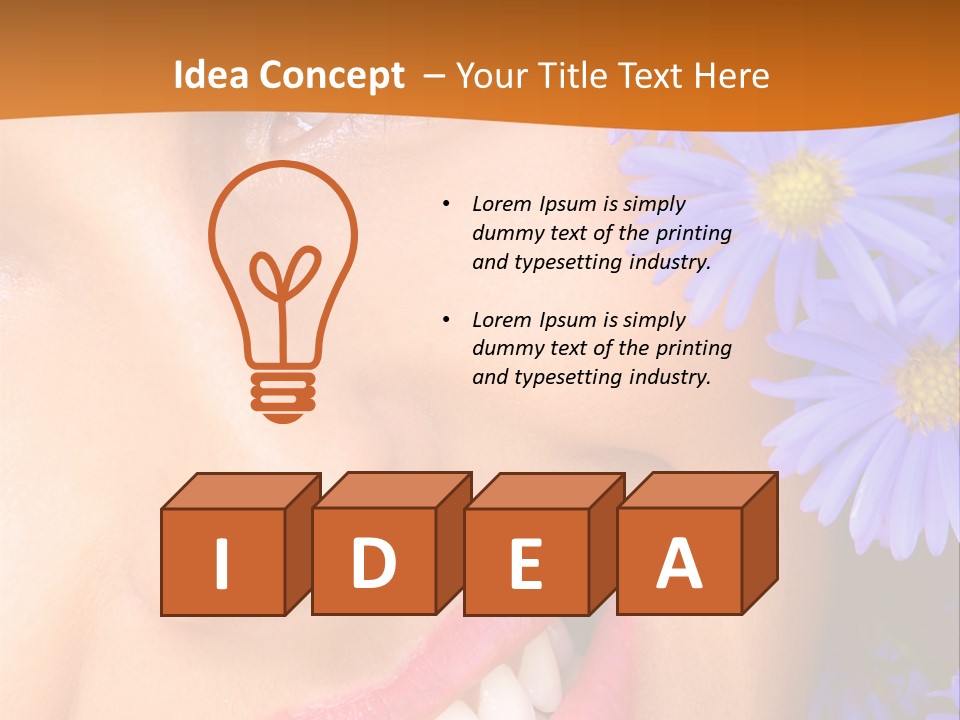 Beautiful Look Fashion PowerPoint Template