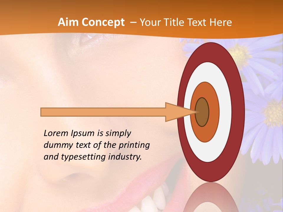 Beautiful Look Fashion PowerPoint Template