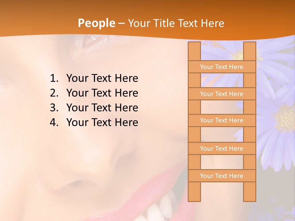 Beautiful Look Fashion PowerPoint Template