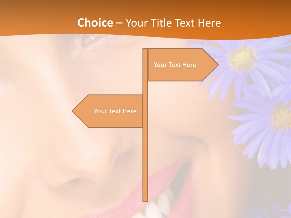 Beautiful Look Fashion PowerPoint Template