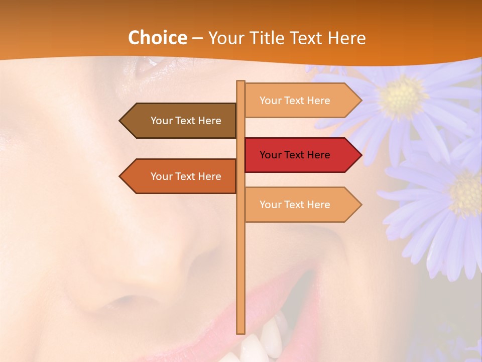 Beautiful Look Fashion PowerPoint Template