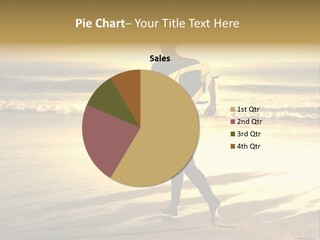 A Man Carrying A Surfboard On Top Of A Beach PowerPoint Template