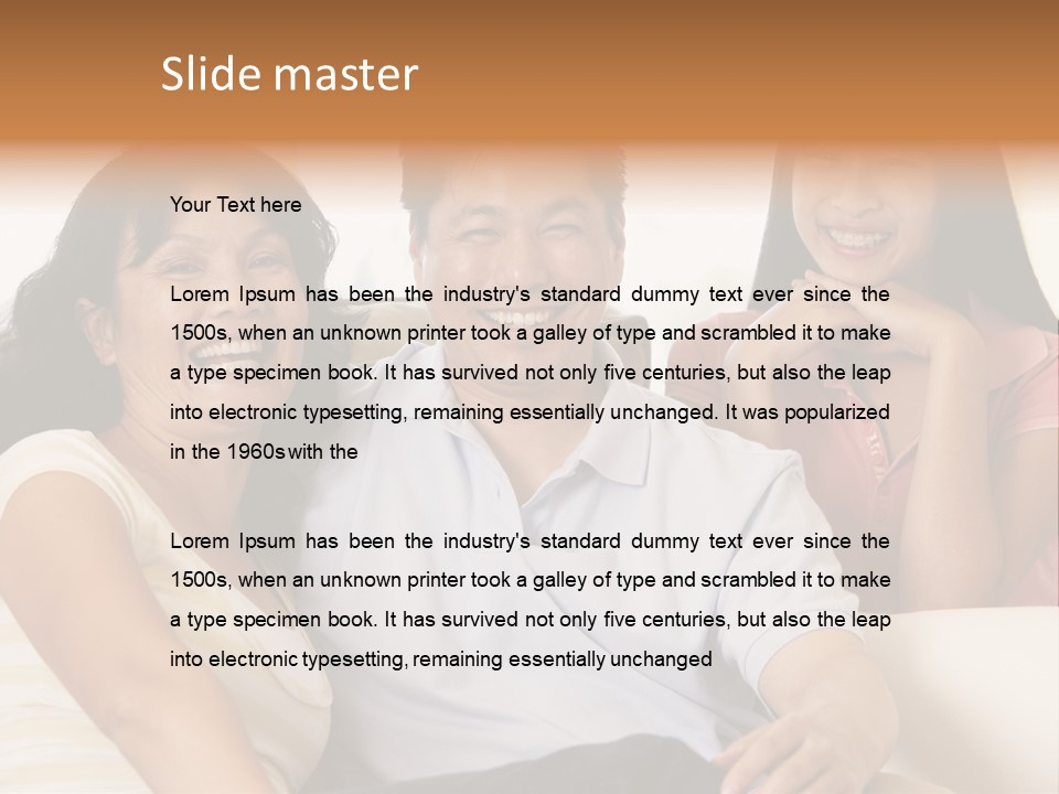 People Communication Stockexchange PowerPoint Template