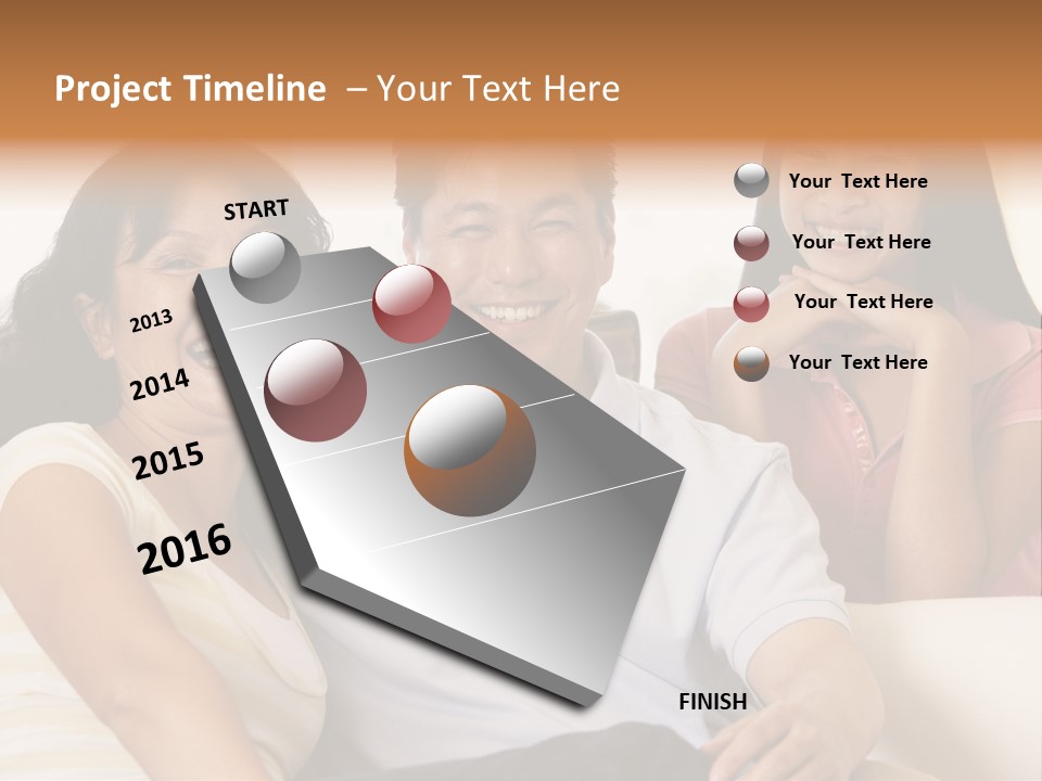 People Communication Stockexchange PowerPoint Template