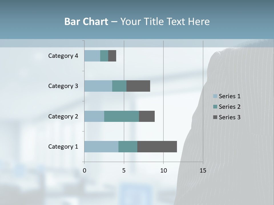 A Man In A Suit And Tie Standing In A Room PowerPoint Template