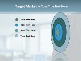 A Man In A Suit And Tie Standing In A Room PowerPoint Template