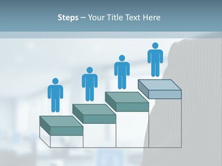 A Man In A Suit And Tie Standing In A Room PowerPoint Template