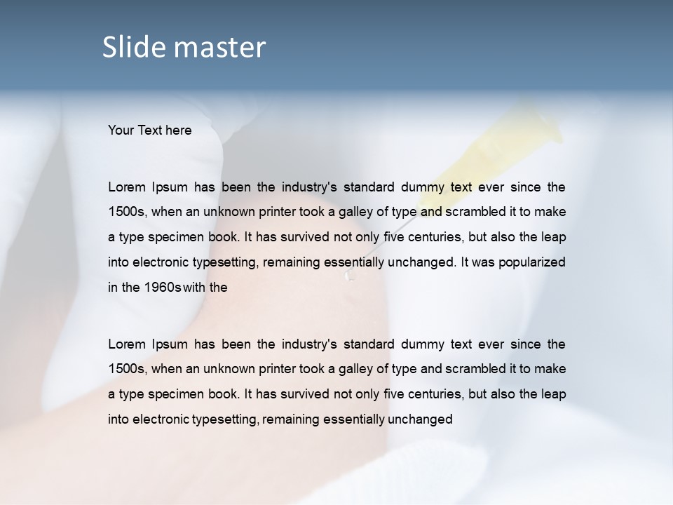 Hot Splash Ocean PowerPoint Template