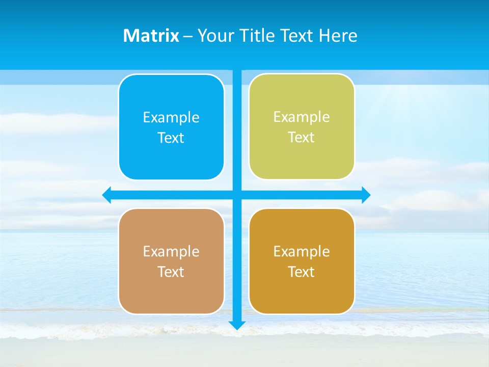 Hot Splash Ocean PowerPoint Template