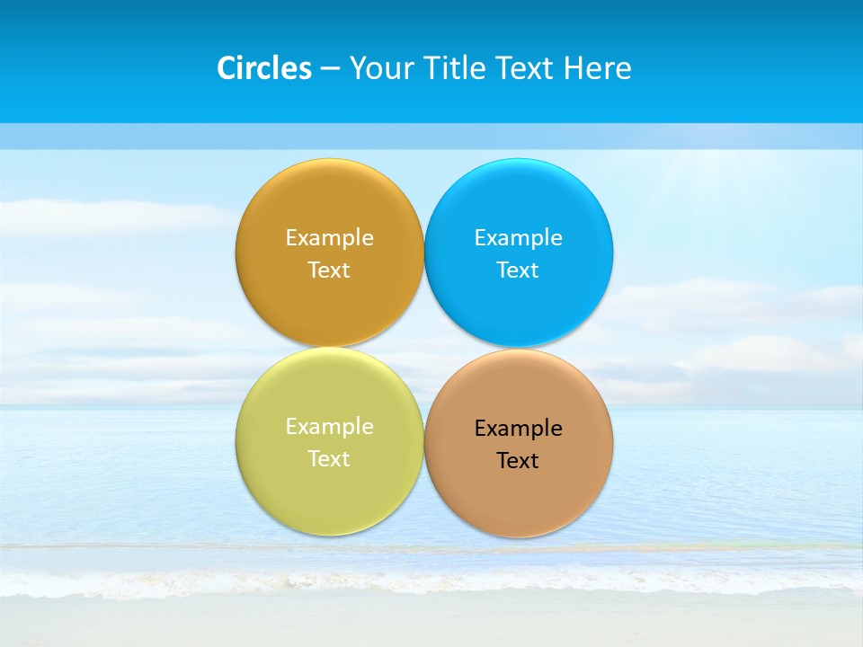 Hot Splash Ocean PowerPoint Template