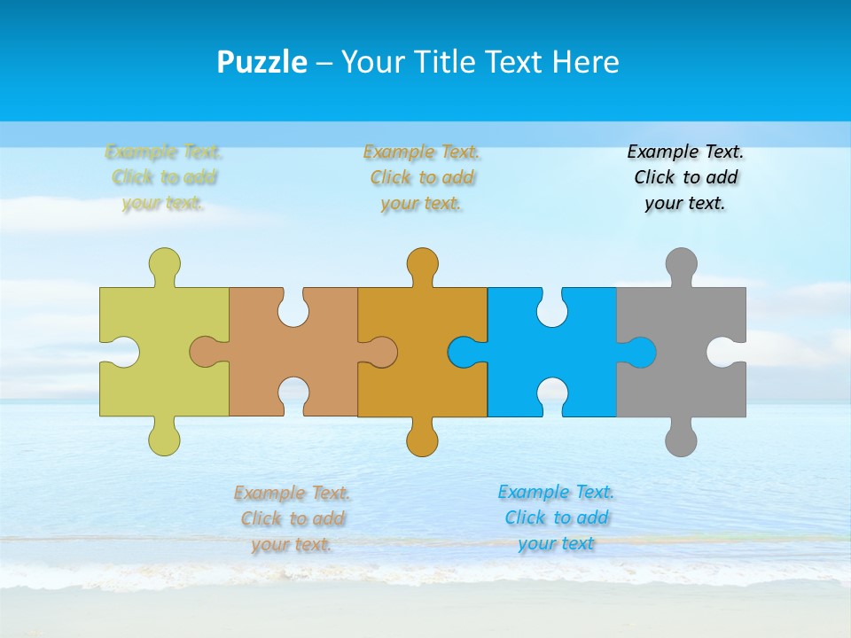 Hot Splash Ocean PowerPoint Template