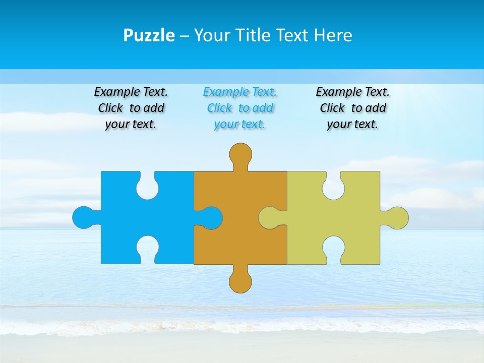 Hot Splash Ocean PowerPoint Template