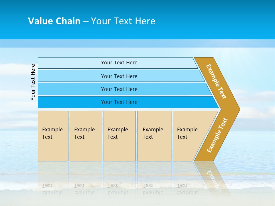 Hot Splash Ocean PowerPoint Template