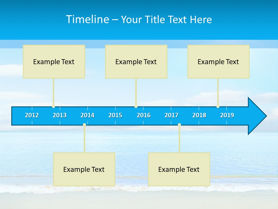 Hot Splash Ocean PowerPoint Template