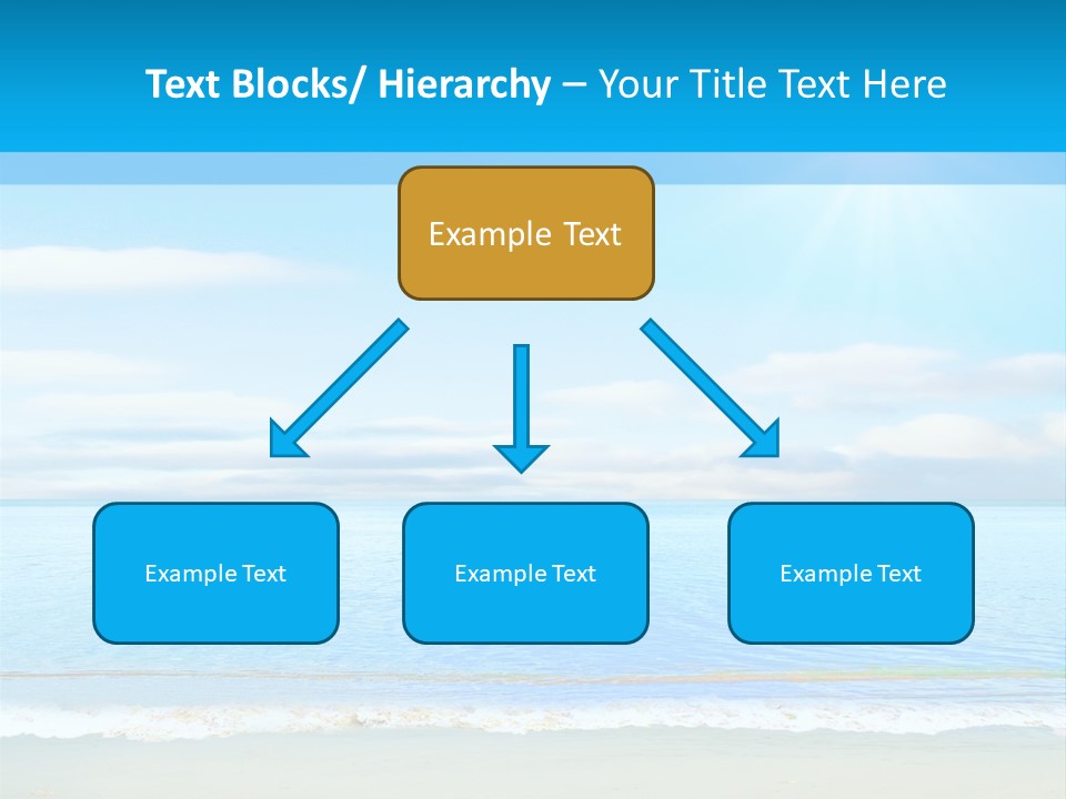Hot Splash Ocean PowerPoint Template