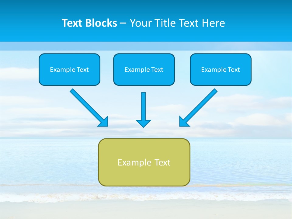 Hot Splash Ocean PowerPoint Template