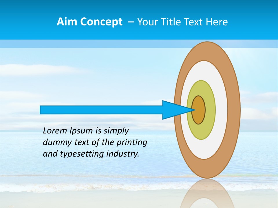 Hot Splash Ocean PowerPoint Template