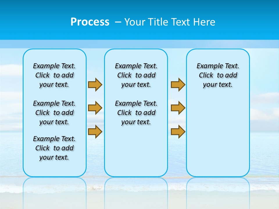 Hot Splash Ocean PowerPoint Template
