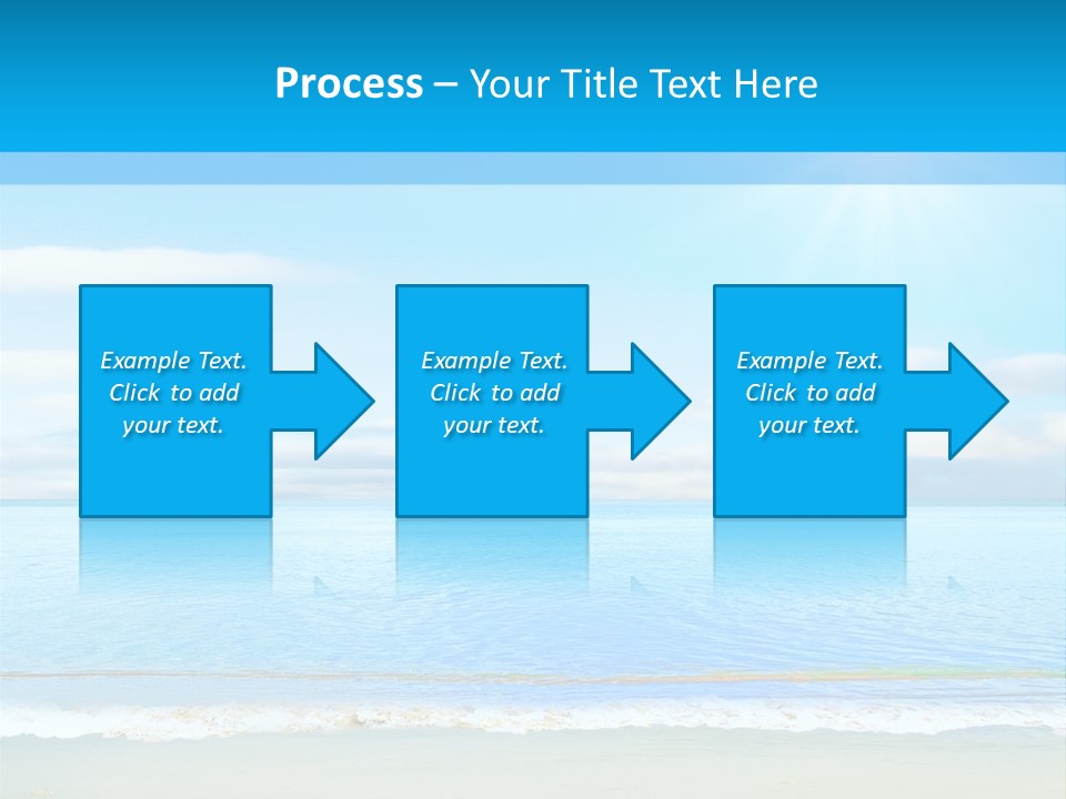 Hot Splash Ocean PowerPoint Template