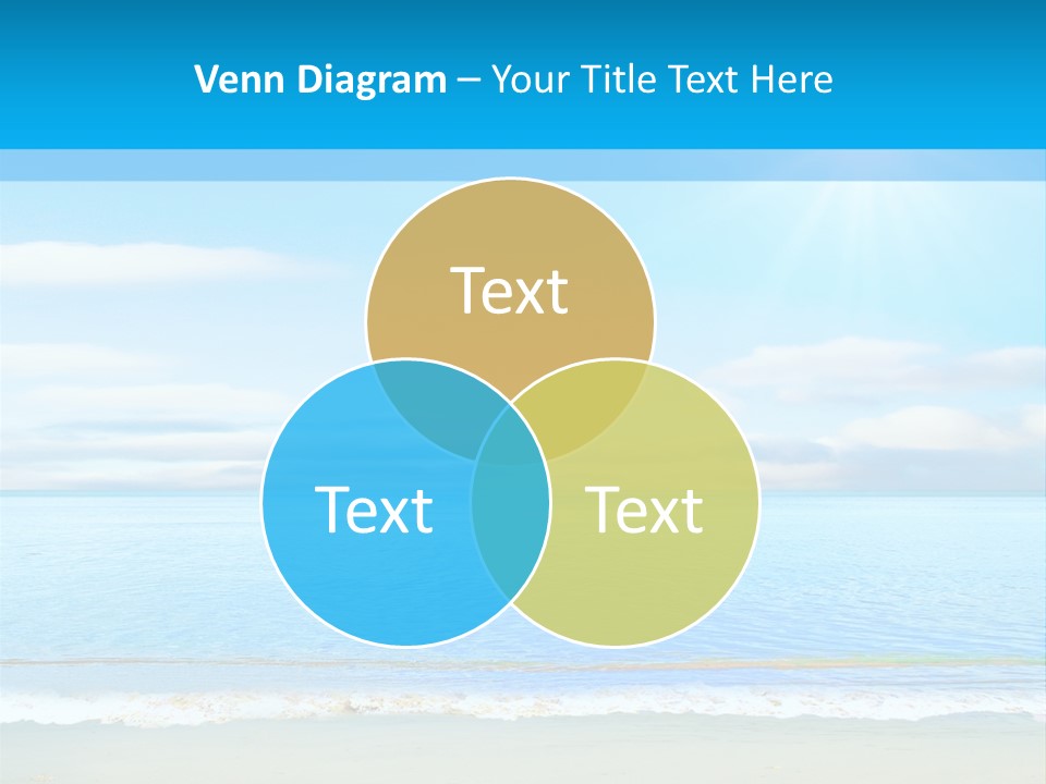 Hot Splash Ocean PowerPoint Template