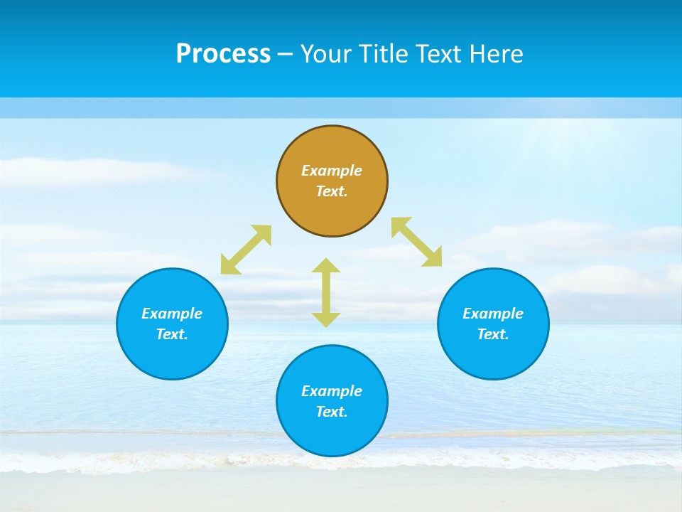 Hot Splash Ocean PowerPoint Template
