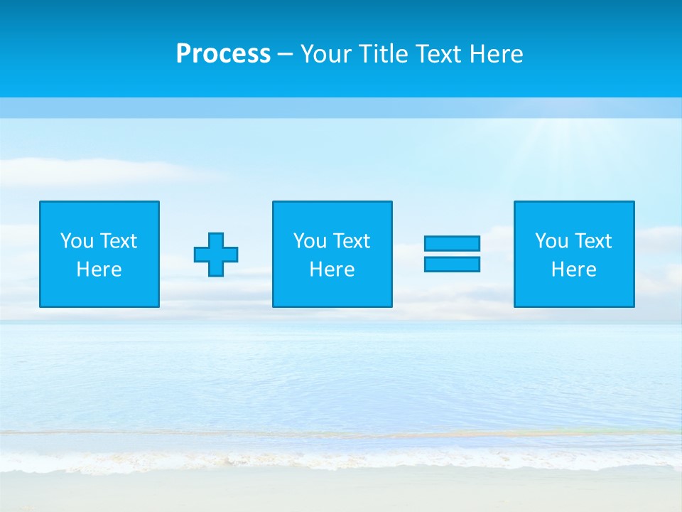 Hot Splash Ocean PowerPoint Template