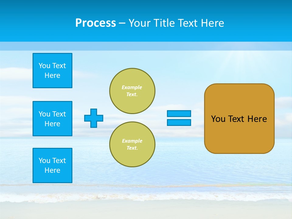 Hot Splash Ocean PowerPoint Template