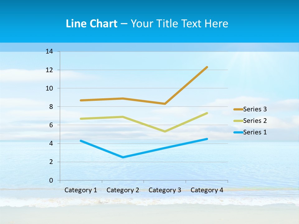 Hot Splash Ocean PowerPoint Template
