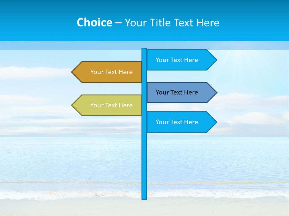 Hot Splash Ocean PowerPoint Template