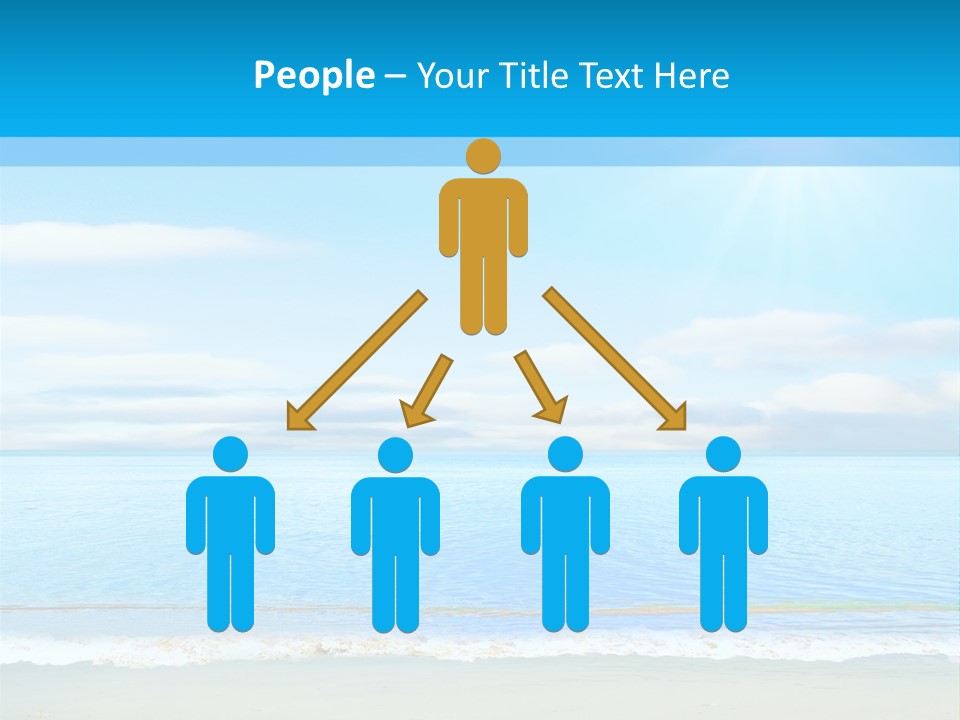 Hot Splash Ocean PowerPoint Template