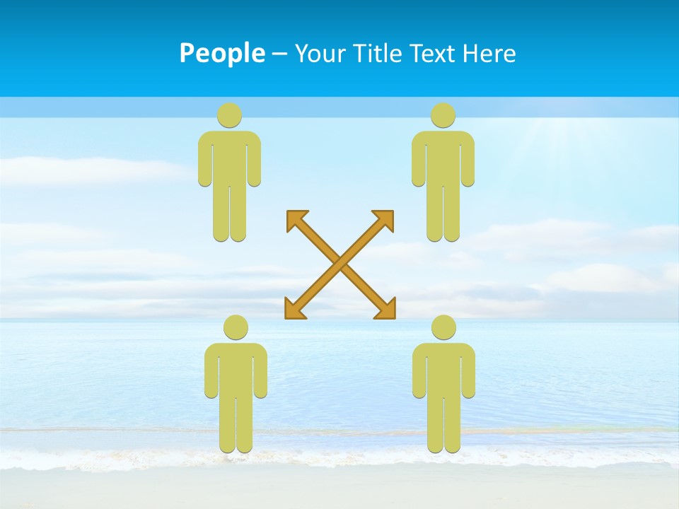 Hot Splash Ocean PowerPoint Template