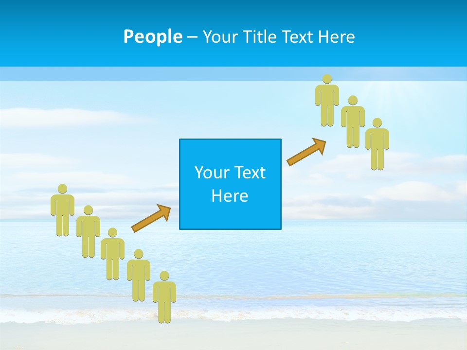 Hot Splash Ocean PowerPoint Template